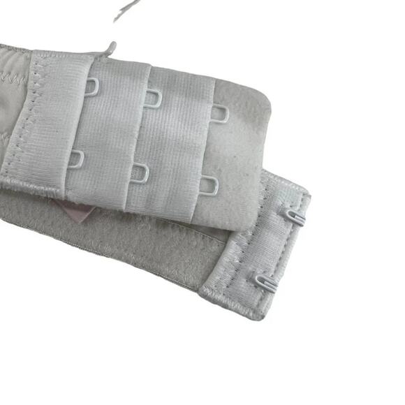 Victoria Secret White Unlined Demi Lace Underwire Bra Size 38D - Picture 6 of 7